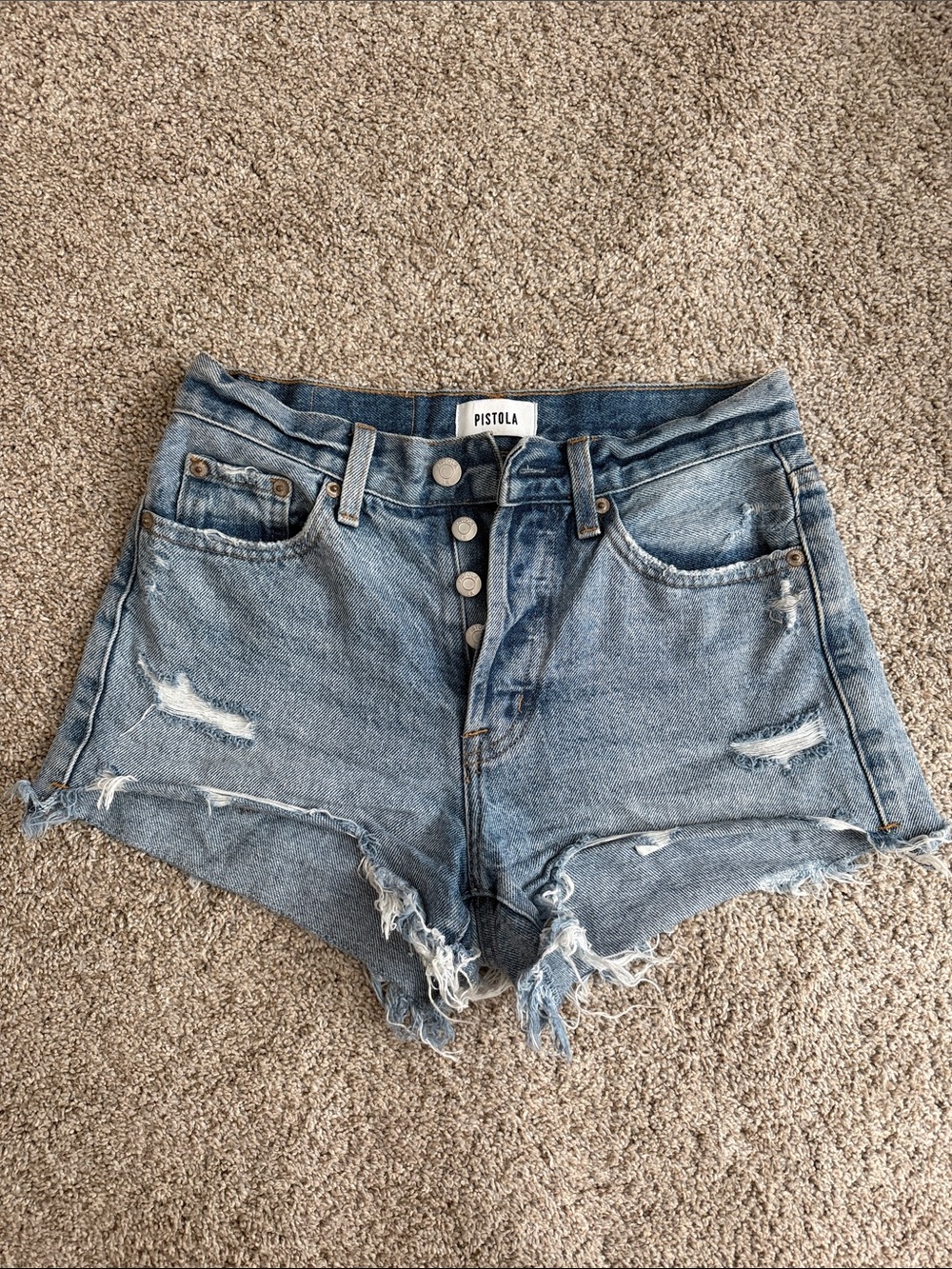 PISTOLA Denim Jean Shorts